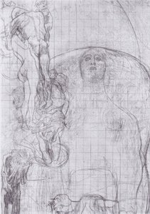 Schizzo di trasferimento della filosofia da Gustav Klimt